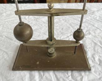 We tried to figure this one out. It's some kind of scientific thing, and that's as far as we got. It's a conversation piece.