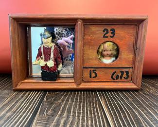 Joseph Cornell style shadow box by Stuart Novy