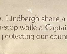 1975 CHARLES LINDBERGH ‘’YOU BELONG’’ NATIONAL GUARD RECRUITING POSTER