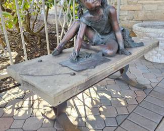Bronze Outdoor Sculpture by Ann LaRose