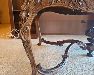 Rare Walnut Wood center table