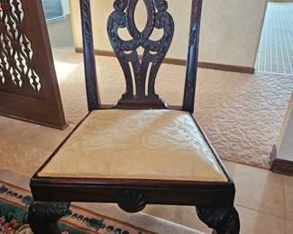 Mahogany Chippendale Chairs circa 1865 (set of 14)