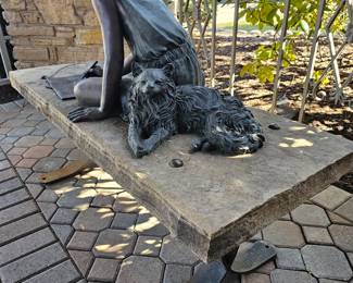 Bronze Outdoor Sculpture by Ann LaRose