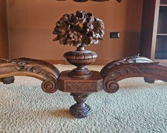 Rare Walnut Wood center table