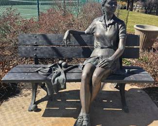 Large Custom Bruce LaRose Bronze Outdoor Sculpture