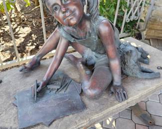 Bronze Outdoor Sculpture by Ann LaRose