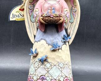 Jim Shore Signed Angel Figurine in Original Box