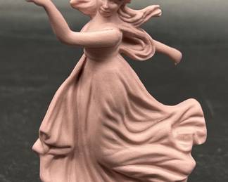 Wedgwood Pink Jasperware 'Dancing Hours' Figurine