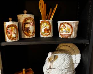 Another Vintage 1970 canister set from Sears & Roebuck.