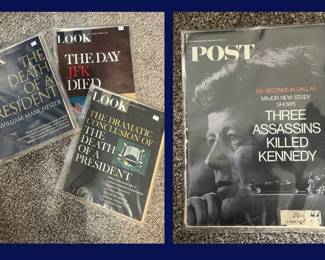40.   Look & Post Magazines: The Death of President Kennedy