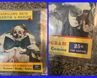 8. 1946 Ringling Bros Barnum & Bailey Magazine & Program