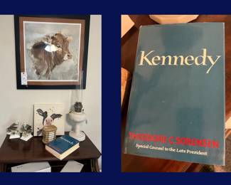 109.  Bill Print, Pair of eagles, Aladdin Lamp and Kennedy Book