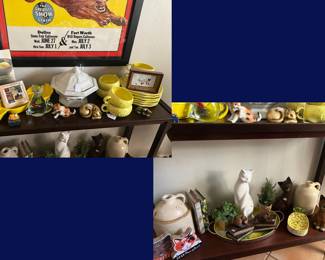 87. Closeups of Contents of Narrow Table