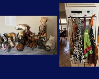 86.  Cat Collection and Aprons