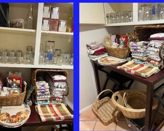 19.  Laundry Room: Placemats, Linens, Pot Holders