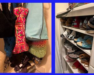 32.  Closet: Dresses and Shoes