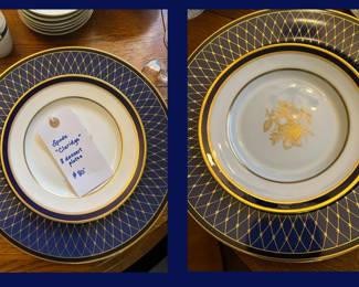 99. Spode Desert Plates, Fitz and Floyd Plates