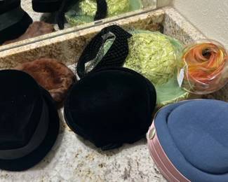 39.  Vintage Hats