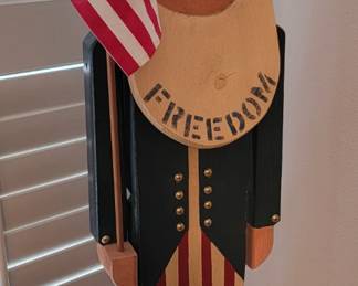 Wooden Uncle Sam