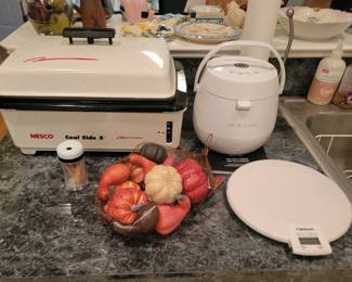 Nesco Cool Side 5 (New) and Curtis Stone Mini Multi Cooker