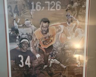 Walter Payton Autographed with COA