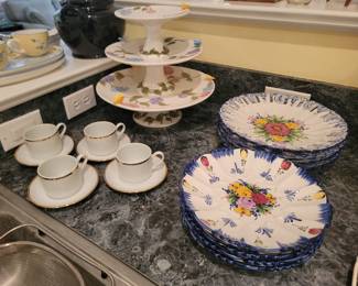 Three Tier Dessert Stand Vestal Alcoboca Plates & Bowls