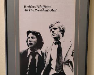 Redford/Hoffman "All The Presidents Men"