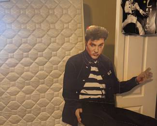 Elvis life size cut out 