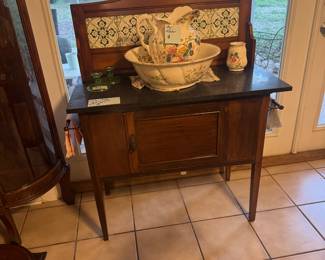 Antique washstand 