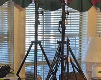 Start or continue your photography hobby or career. We have tripods, cameras, lights, bulbs, developing and enlarging equipment. Bags and storage also.