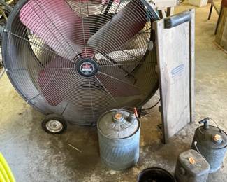 This fan really blows!