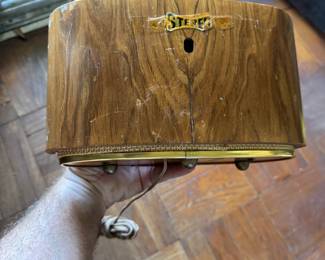 Vintage Telefunken speaker with wooden finish 