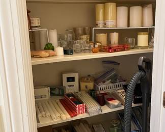 Candle closet!!!
