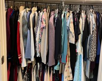 Amazing clothing collection...with a splash of vintage.