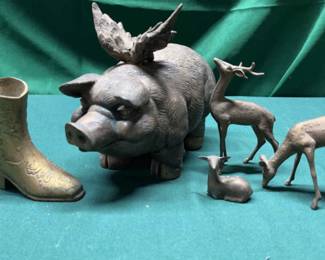 Brass Deer And More