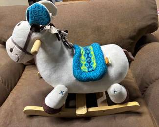 Banjo B Toys Plush Rodeo Rocking Horse