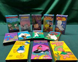 Cartoon Favorites VHS Tapes And More