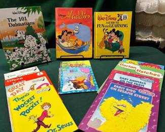 Dr Seuss, Disney And Sesame Street Hardback Books