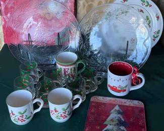 Christmas Serving Dishes