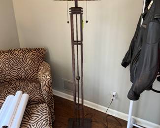 Tiffany style floor lamp