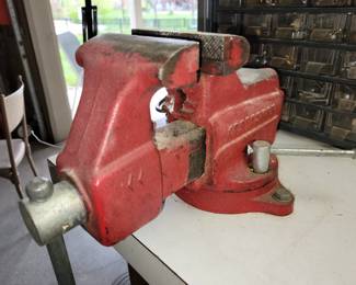 Antique Craftsman vise