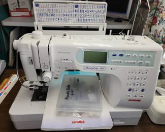 Janome Memory Craft 6600 sewing machine