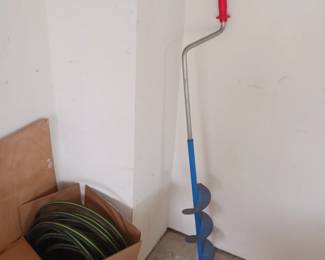 Ice fishing auger manual