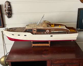 wood Chris Craft model
