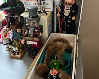 Several large German nutcrackers