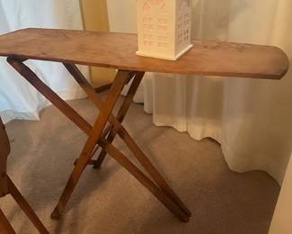 Antique child's ironing board