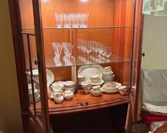 Cherrywood China Hutch
