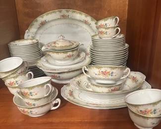 Antique Kongo China Set