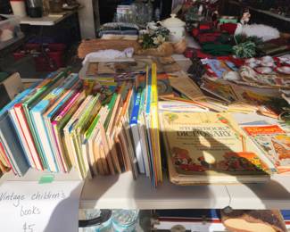 Vintage children’s books.