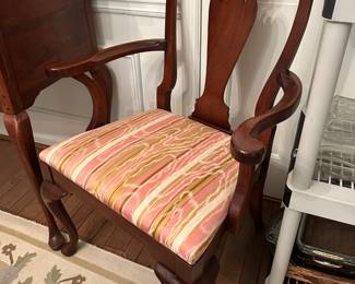 Hickory Chair Queen Anne style dining chairs - set of 6